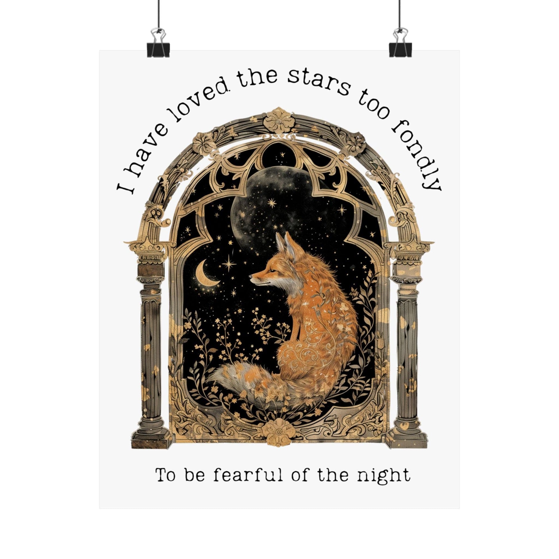 Poster 11″ x 14″ / Matte Design 266B - Art Print The Mystic Eden