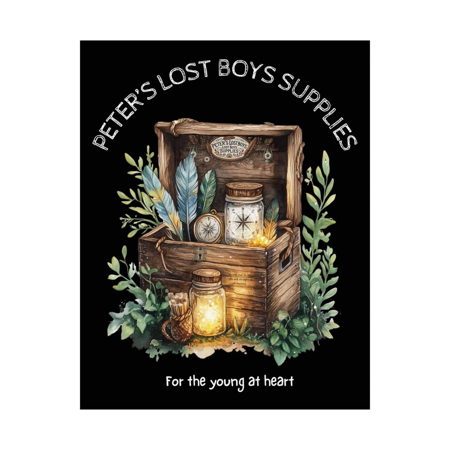 Art Prints 11″ x 14″ / Matte Design 122A - Art Print The Mystic Eden