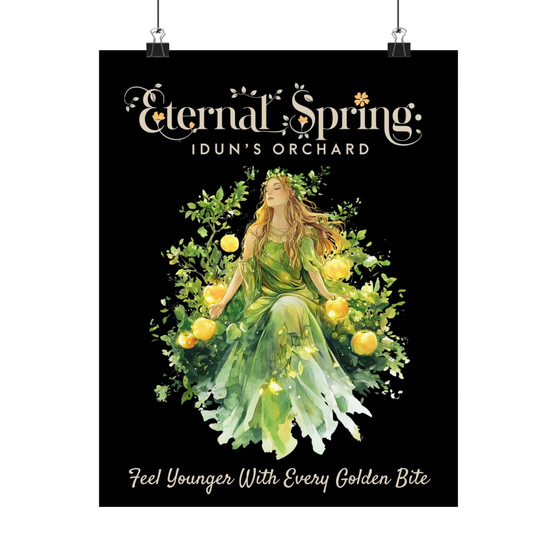 Poster 11″ x 14″ / Matte Design 165B - Art Print The Mystic Eden