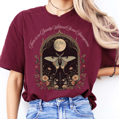 T-Shirts There is no Beauty Without Some Strangeness Poe T-Shirt The Mystic Eden