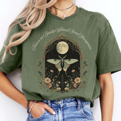 T-Shirts There is no Beauty Without Some Strangeness Poe T-Shirt The Mystic Eden