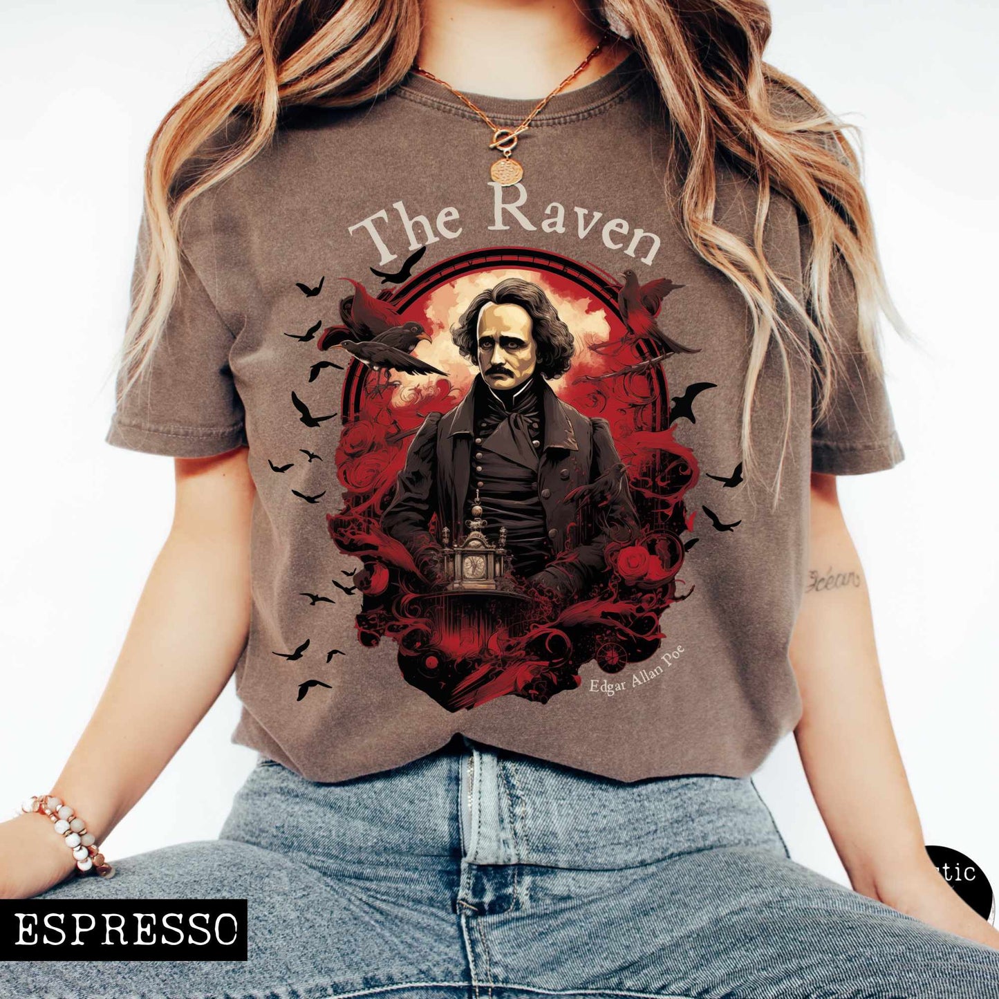 The Raven Edgar Allan Poe Shirt