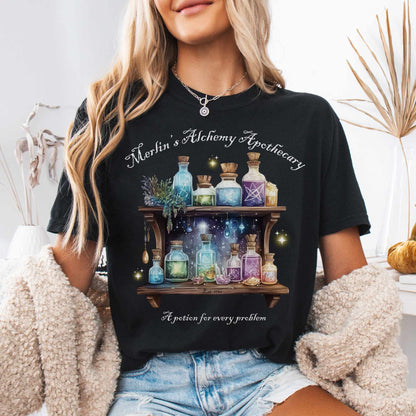 Merlin's Alchemy Apothecary Tee