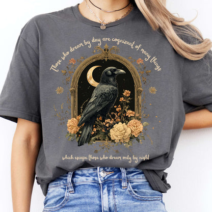 T-Shirts Those Who Dream By Day Poe T-Shirt The Mystic Eden