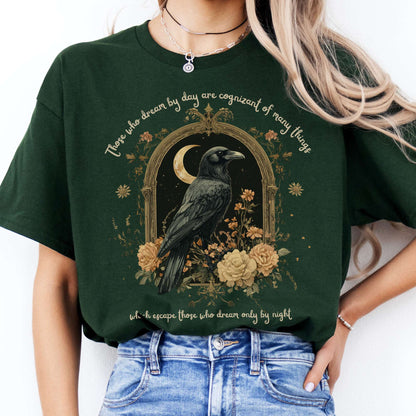 T-Shirts Those Who Dream By Day Poe T-Shirt The Mystic Eden