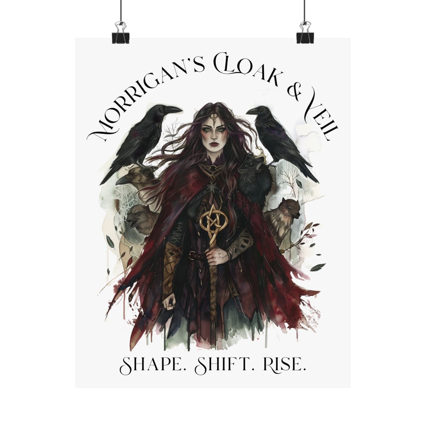 Poster 11″ x 14″ / Matte Design 212A - Art Print The Mystic Eden