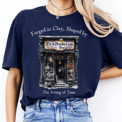 T-Shirt Pit & Pendulum Pottery Poe T-Shirt The Mystic Eden