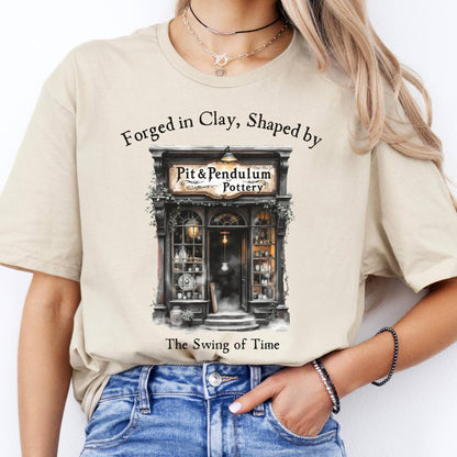 T-Shirt Pit & Pendulum Pottery Poe T-Shirt The Mystic Eden