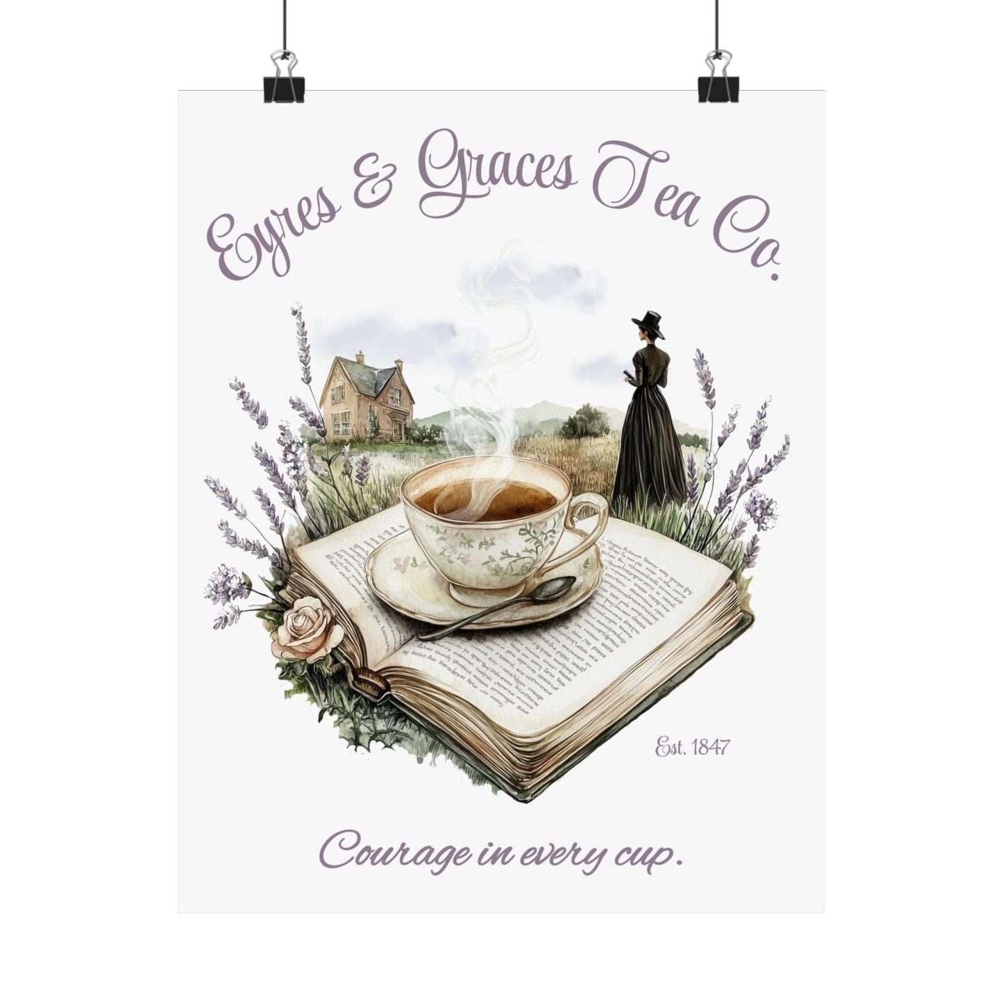 Poster 11″ x 14″ / Matte Design 116A - Art Print The Mystic Eden