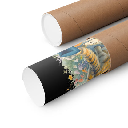 Poster 11″ x 14″ / Matte Design 259A - Art Print The Mystic Eden