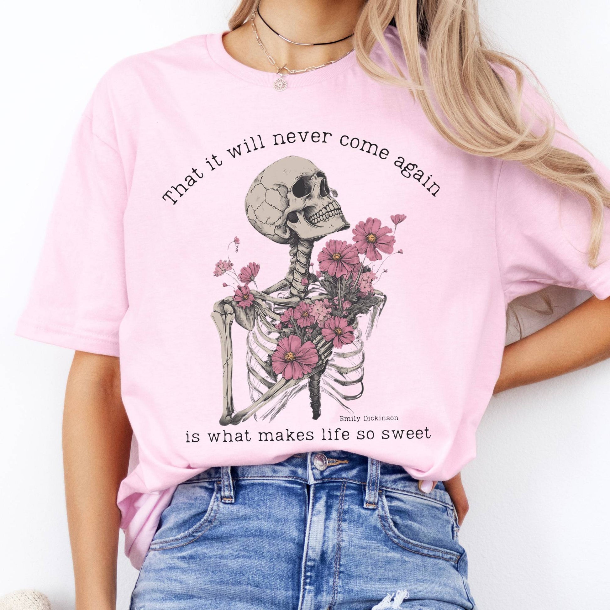 T-Shirt That It Will Never Come Again Emily Dickinson T-Shirt The Mystic Eden