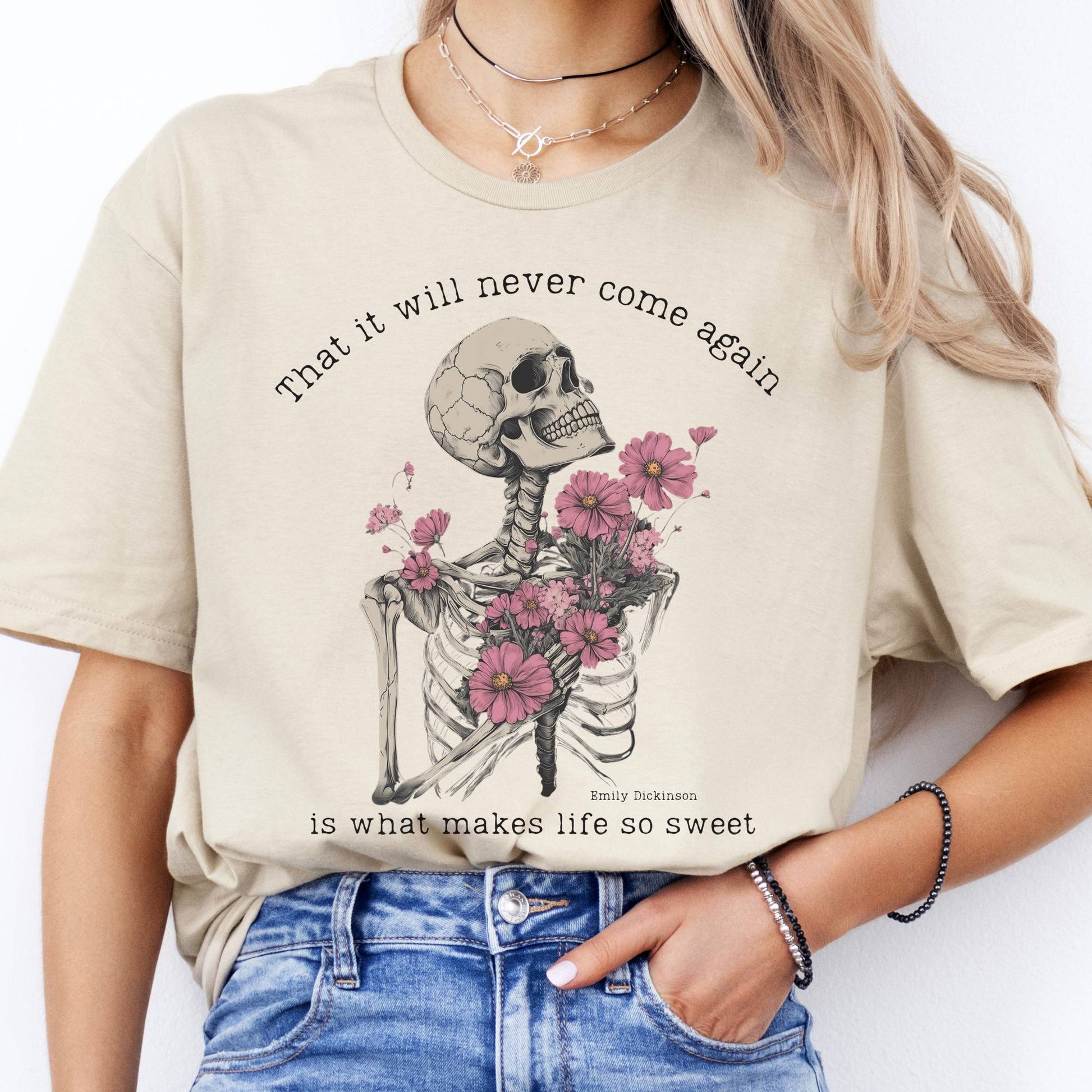 T-Shirt That It Will Never Come Again Emily Dickinson T-Shirt The Mystic Eden