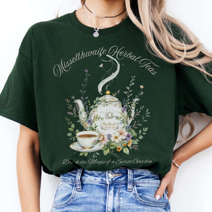 T-Shirt Misselthwaite Herbal Teas The Secret Garden T-Shirt The Mystic Eden
