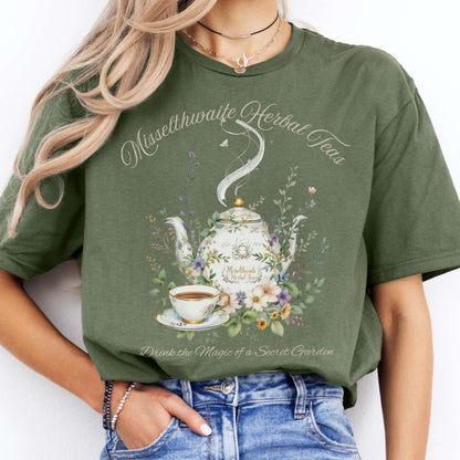 T-Shirt Misselthwaite Herbal Teas The Secret Garden T-Shirt The Mystic Eden