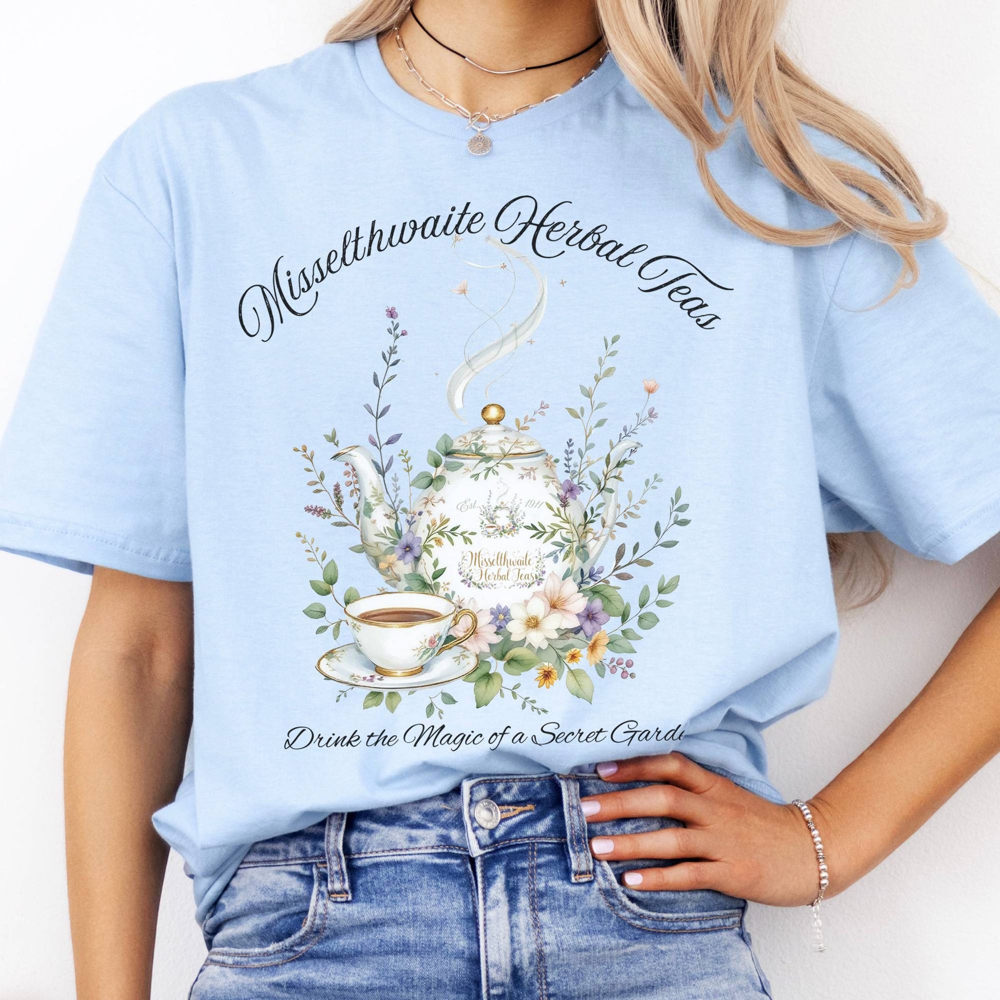 T-Shirt Misselthwaite Herbal Teas The Secret Garden T-Shirt The Mystic Eden