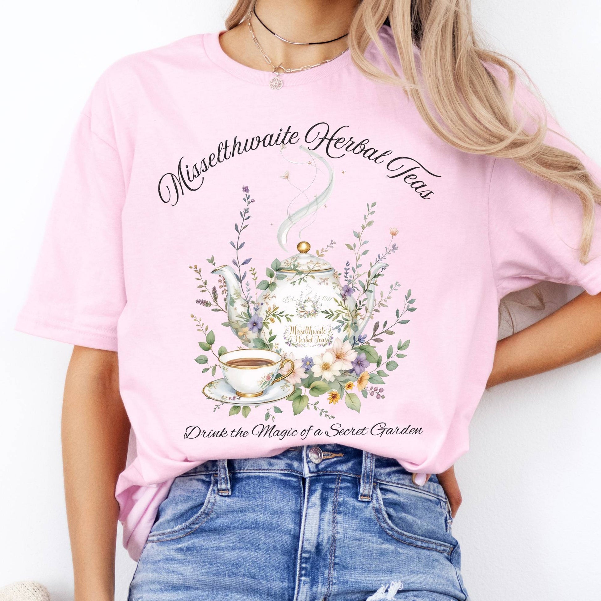T-Shirt Misselthwaite Herbal Teas The Secret Garden T-Shirt The Mystic Eden