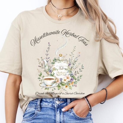 T-Shirt Misselthwaite Herbal Teas The Secret Garden T-Shirt The Mystic Eden