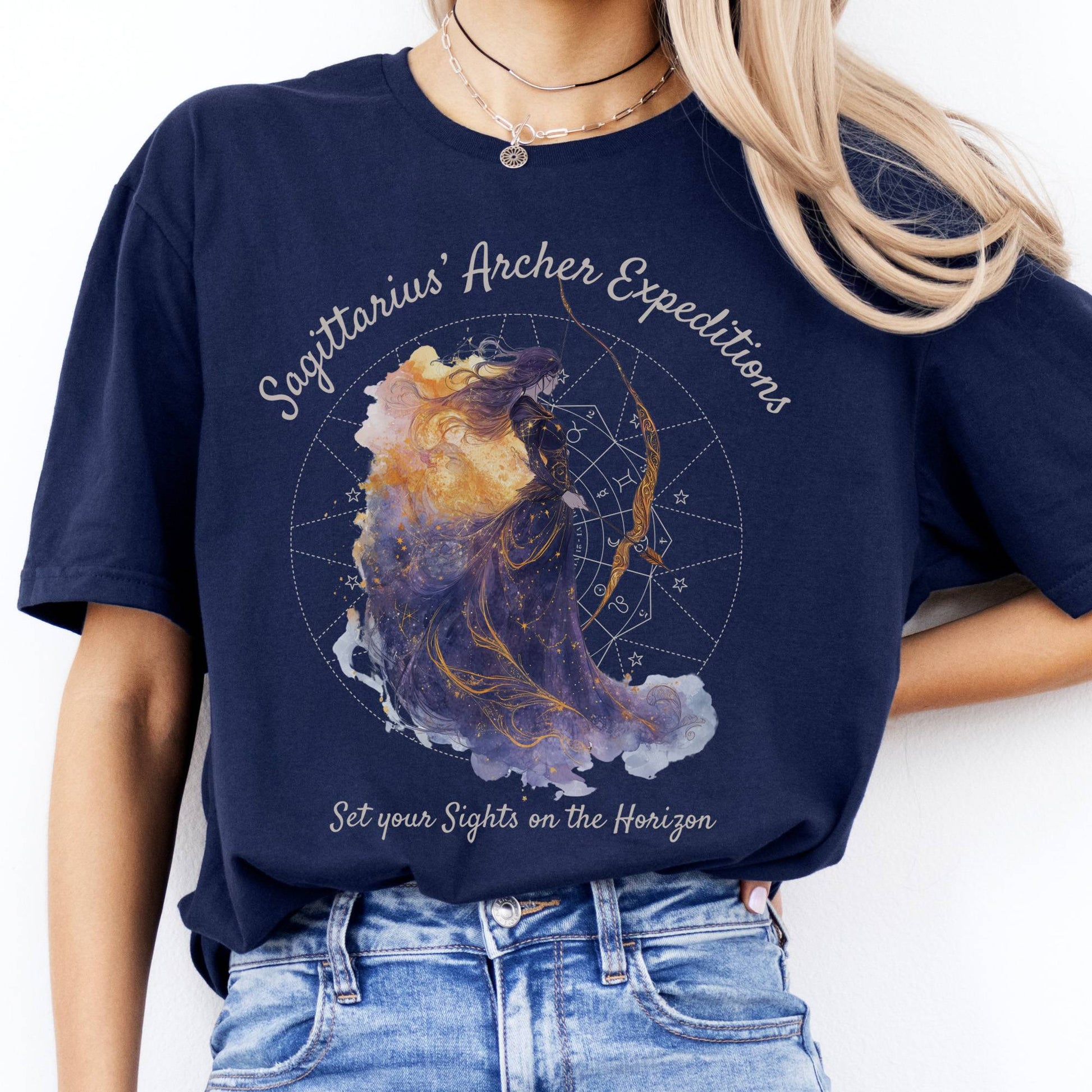 T-Shirt Sagittarius Archer Expeditions Zodiac T-Shirt The Mystic Eden