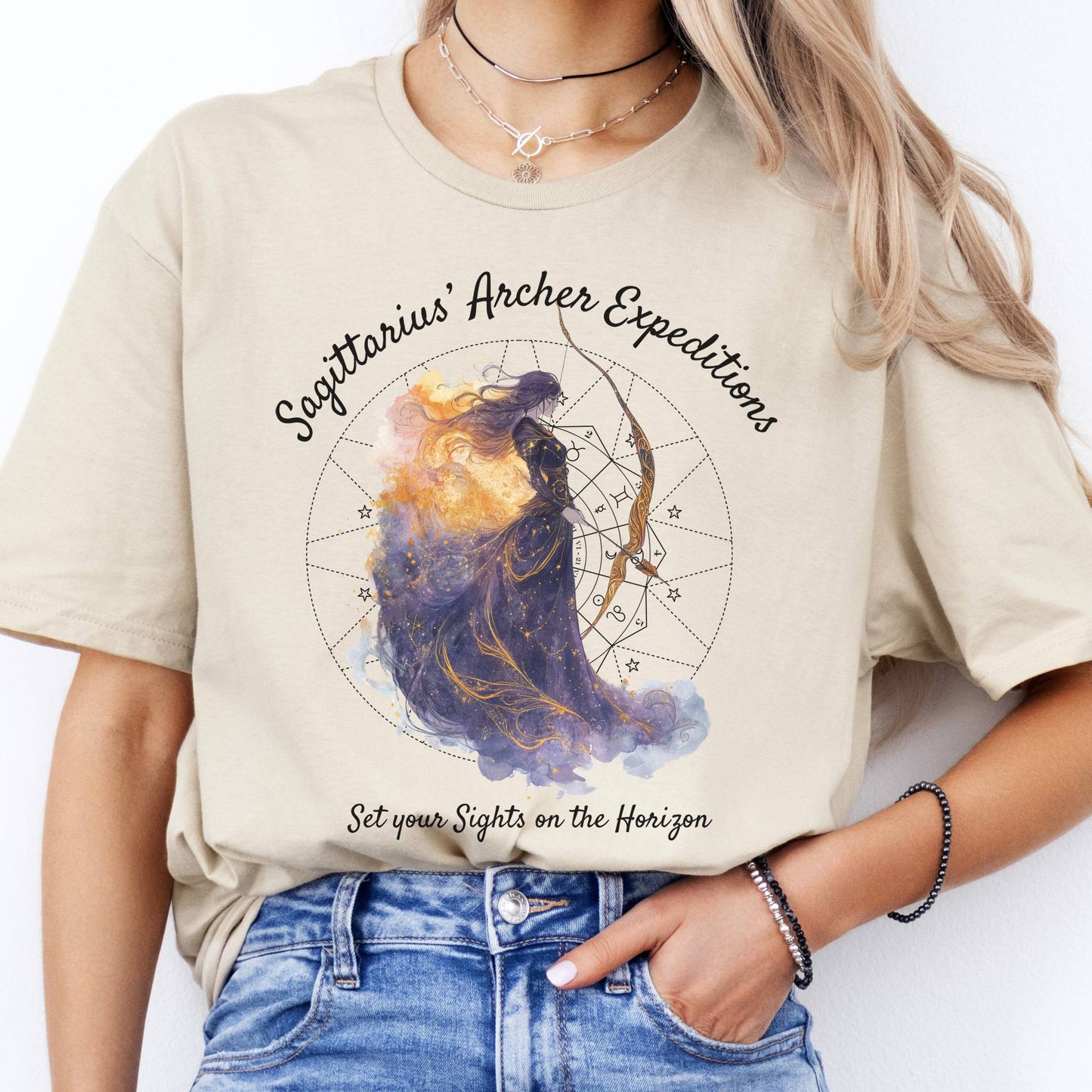 T-Shirt Sagittarius Archer Expeditions Zodiac T-Shirt The Mystic Eden