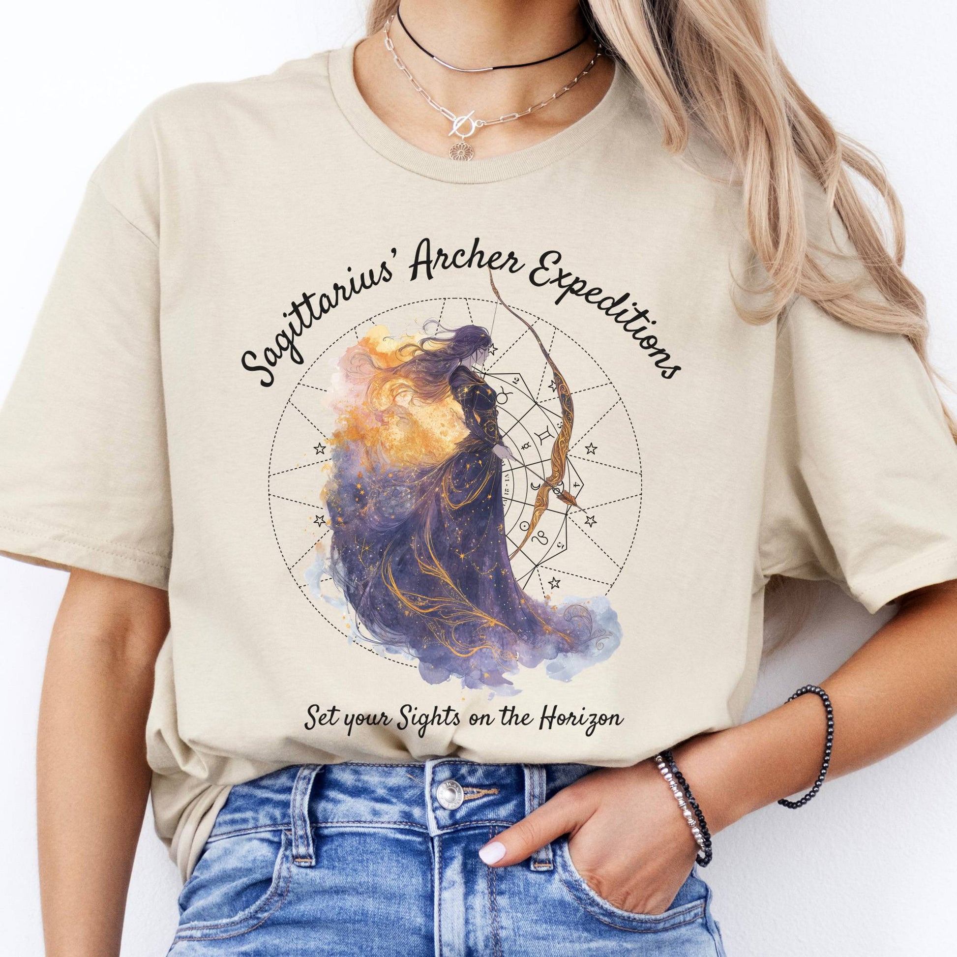 T-Shirt Sagittarius Archer Expeditions Zodiac T-Shirt The Mystic Eden