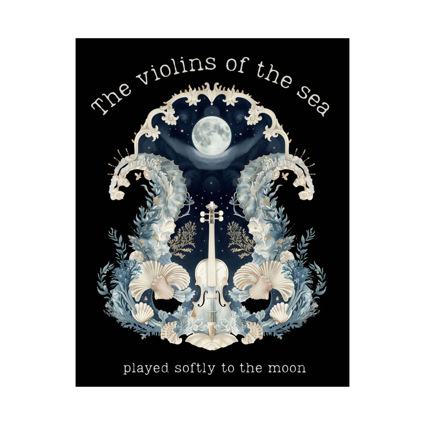 Art Prints 11″ x 14″ / Matte Design 270A - Art Print The Mystic Eden