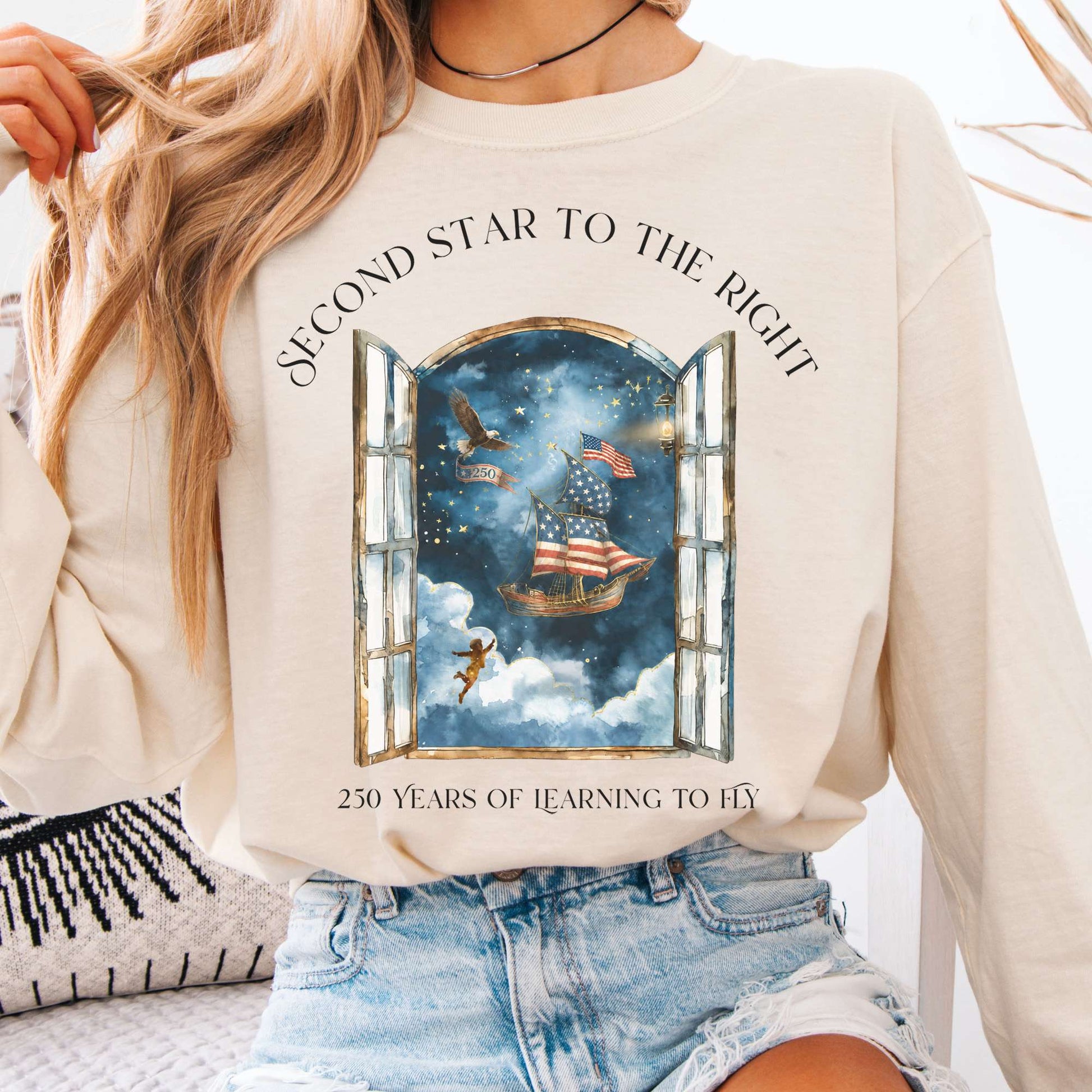 Long-sleeve Ivory / S Design 332 Long Sleeve The Mystic Eden