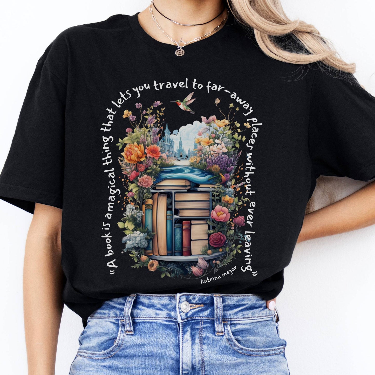 T-Shirt A Book Is A Magical Thing T-Shirt The Mystic Eden