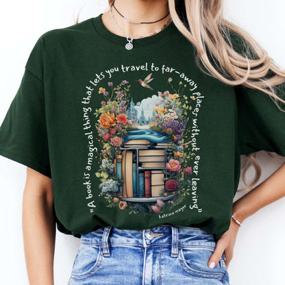 T-Shirt A Book Is A Magical Thing T-Shirt The Mystic Eden