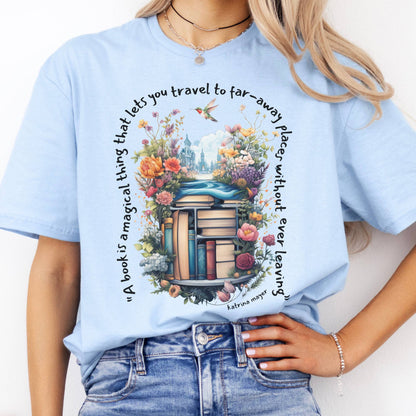 T-Shirt A Book Is A Magical Thing T-Shirt The Mystic Eden