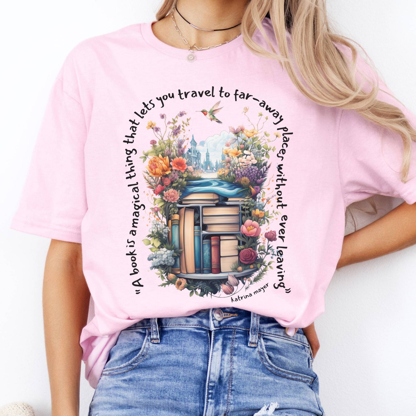 T-Shirt A Book Is A Magical Thing T-Shirt The Mystic Eden