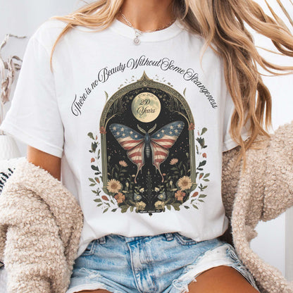 T-Shirt White / S There Is No Beauty Without Some Strangeness America 250 T-Shirt The Mystic Eden