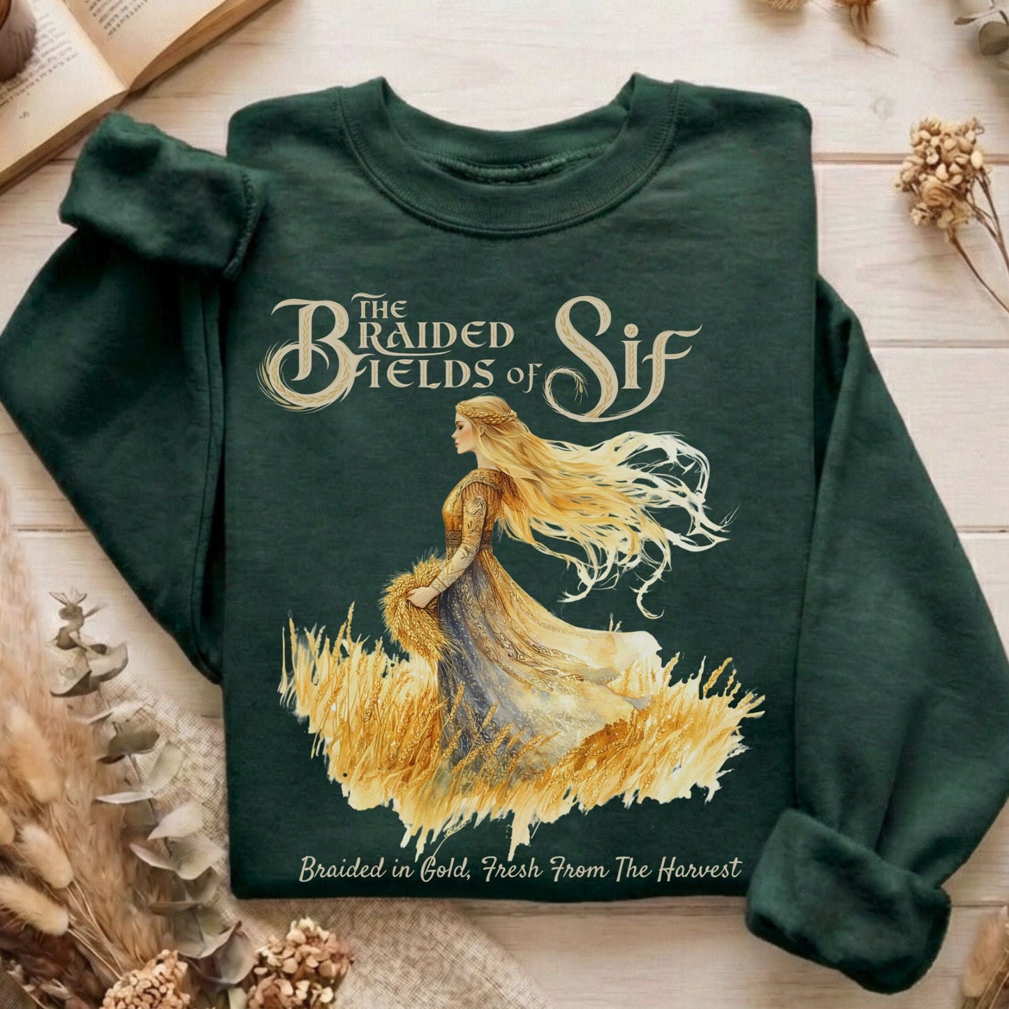 Sweatshirt Forest Green / S Design 171 Sweatshirt The Mystic Eden