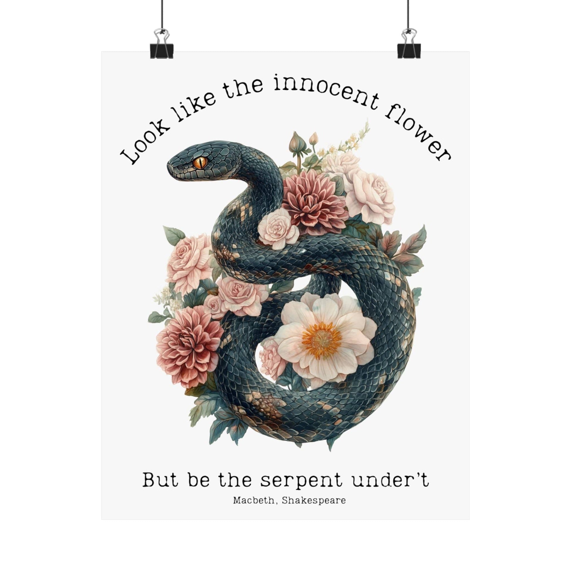 Poster 11″ x 14″ / Matte Design 186A - Art Print The Mystic Eden