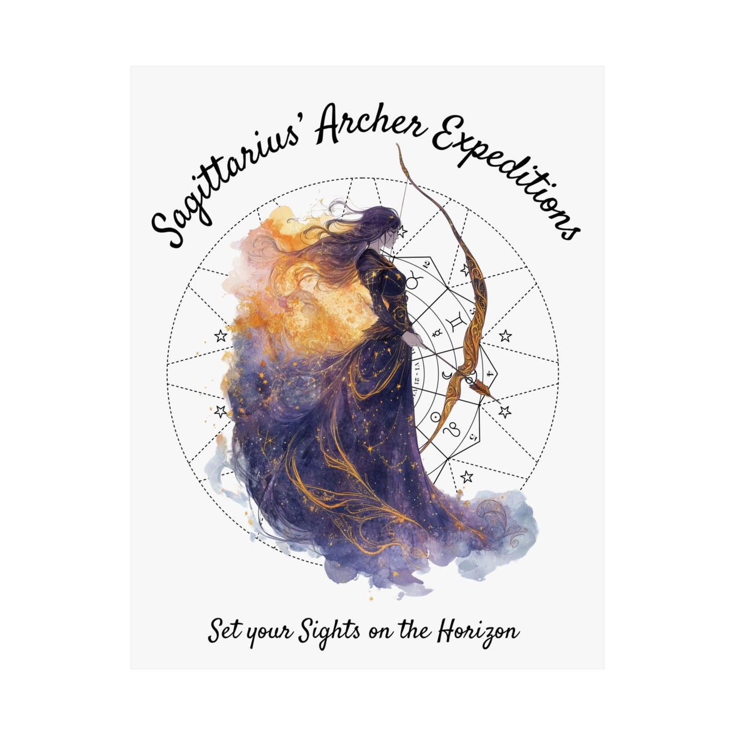 Art Prints 11″ x 14″ / Matte Design 147A - Art Print The Mystic Eden
