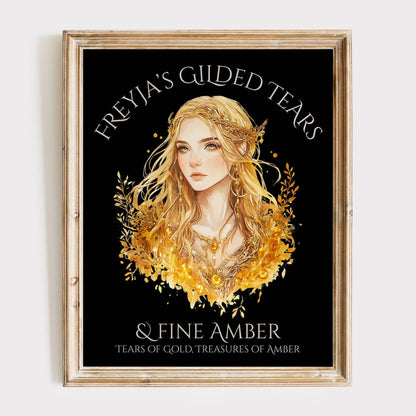 Poster 11″ x 14″ / Matte Design 161B - Art Print The Mystic Eden