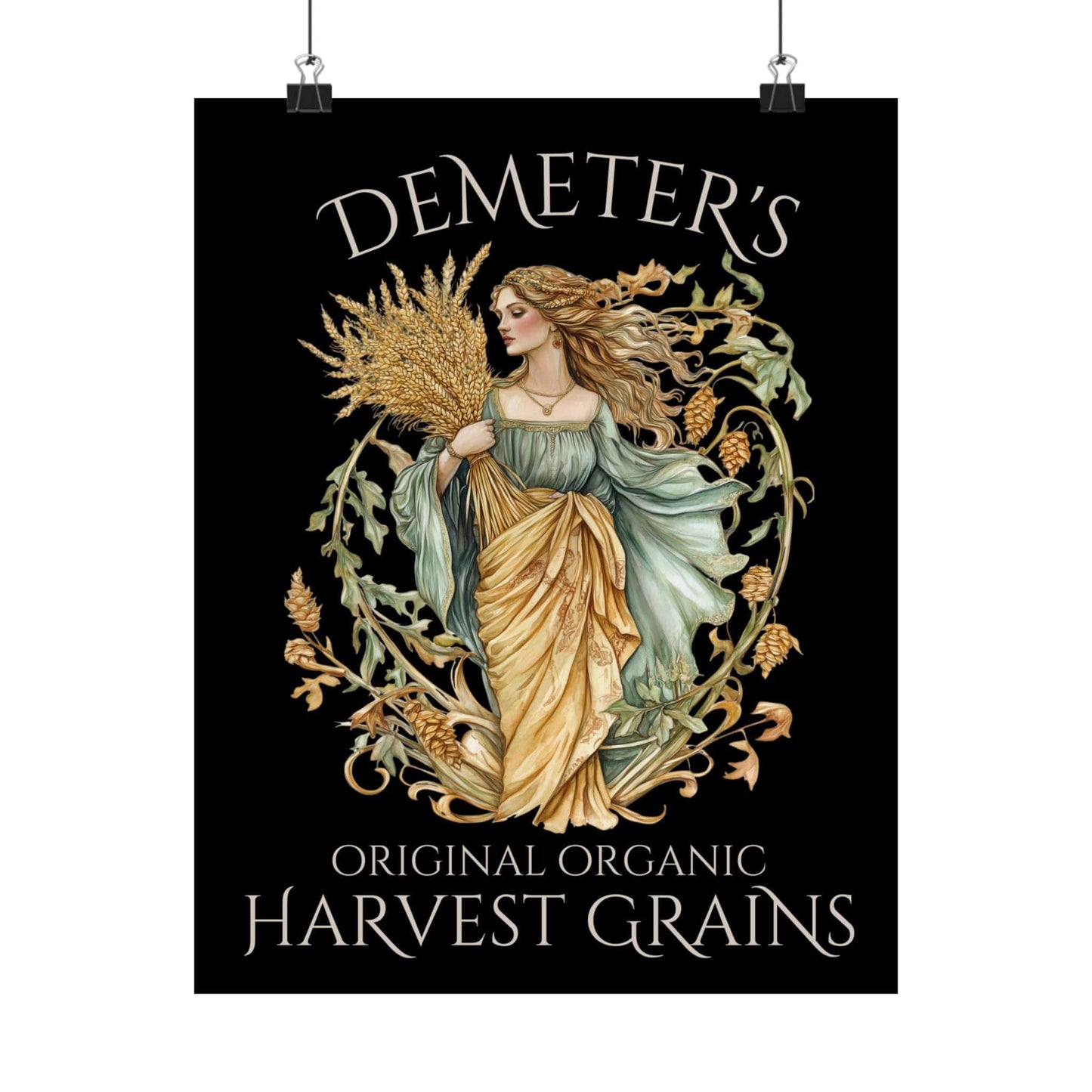 Poster 11″ x 14″ / Matte Design 105B - Art Print The Mystic Eden