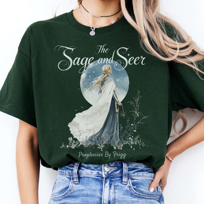 T-Shirt The Sage and Seer Prophecies by Frigg Goddess T-Shirt The Mystic Eden