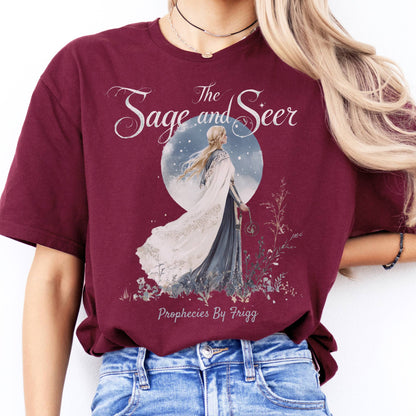 T-Shirt The Sage and Seer Prophecies by Frigg Goddess T-Shirt The Mystic Eden