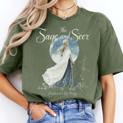 T-Shirt The Sage and Seer Prophecies by Frigg Goddess T-Shirt The Mystic Eden