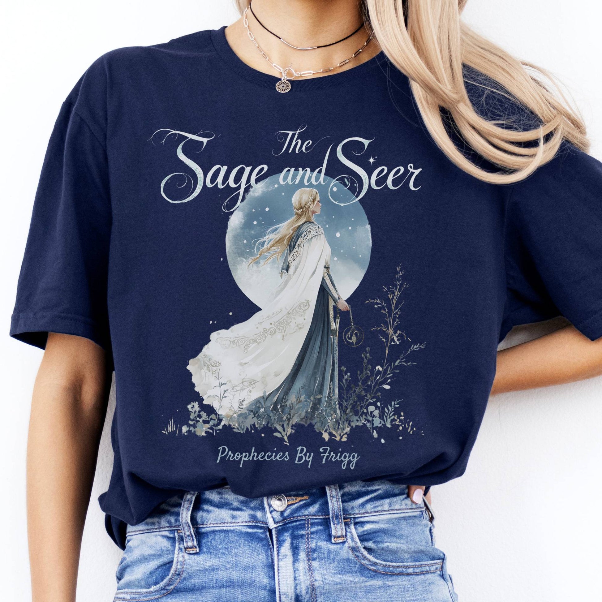 T-Shirt The Sage and Seer Prophecies by Frigg Goddess T-Shirt The Mystic Eden