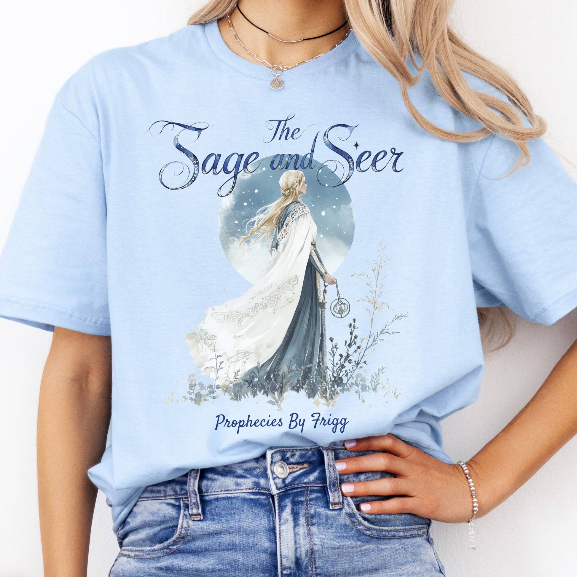 T-Shirt The Sage and Seer Prophecies by Frigg Goddess T-Shirt The Mystic Eden