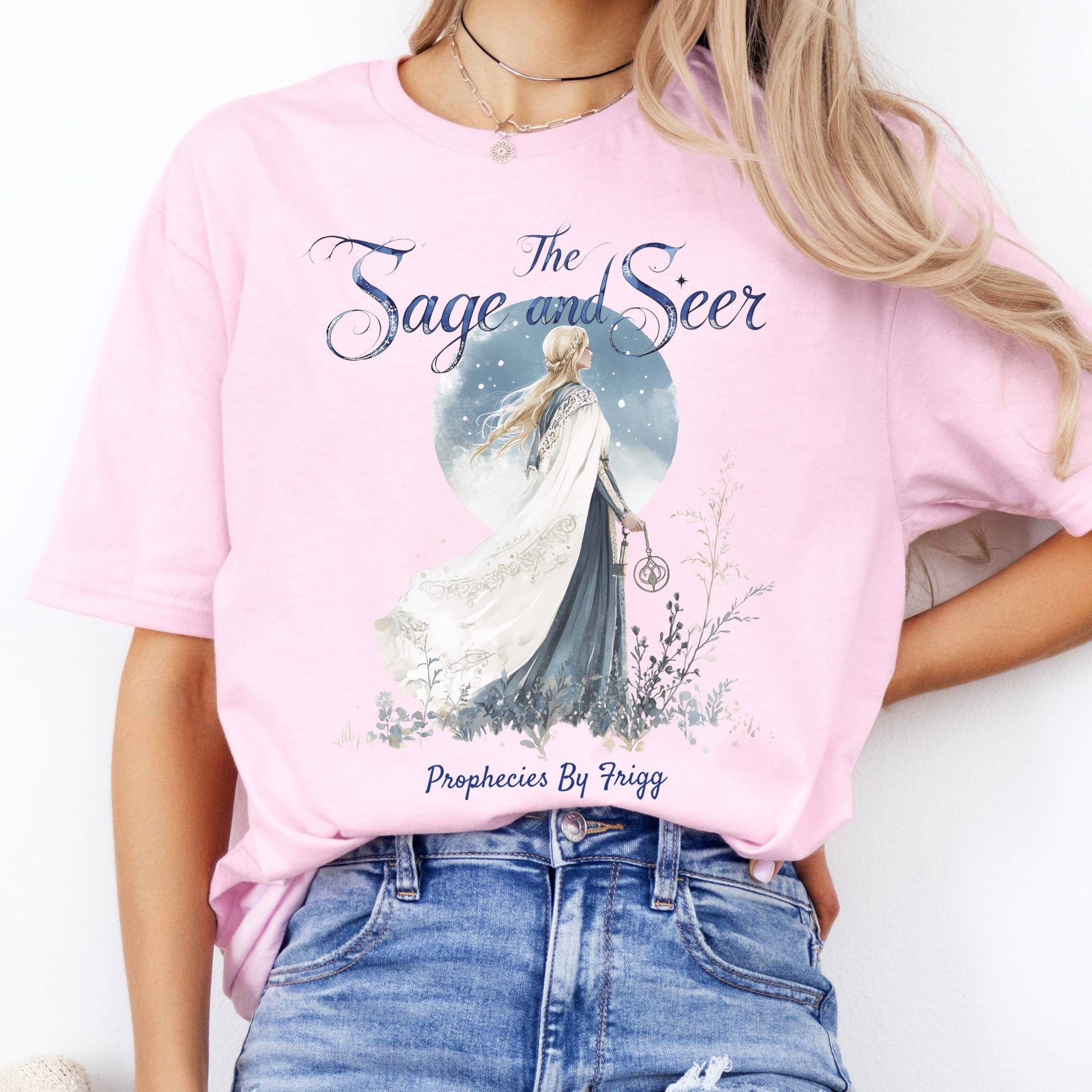 T-Shirt The Sage and Seer Prophecies by Frigg Goddess T-Shirt The Mystic Eden