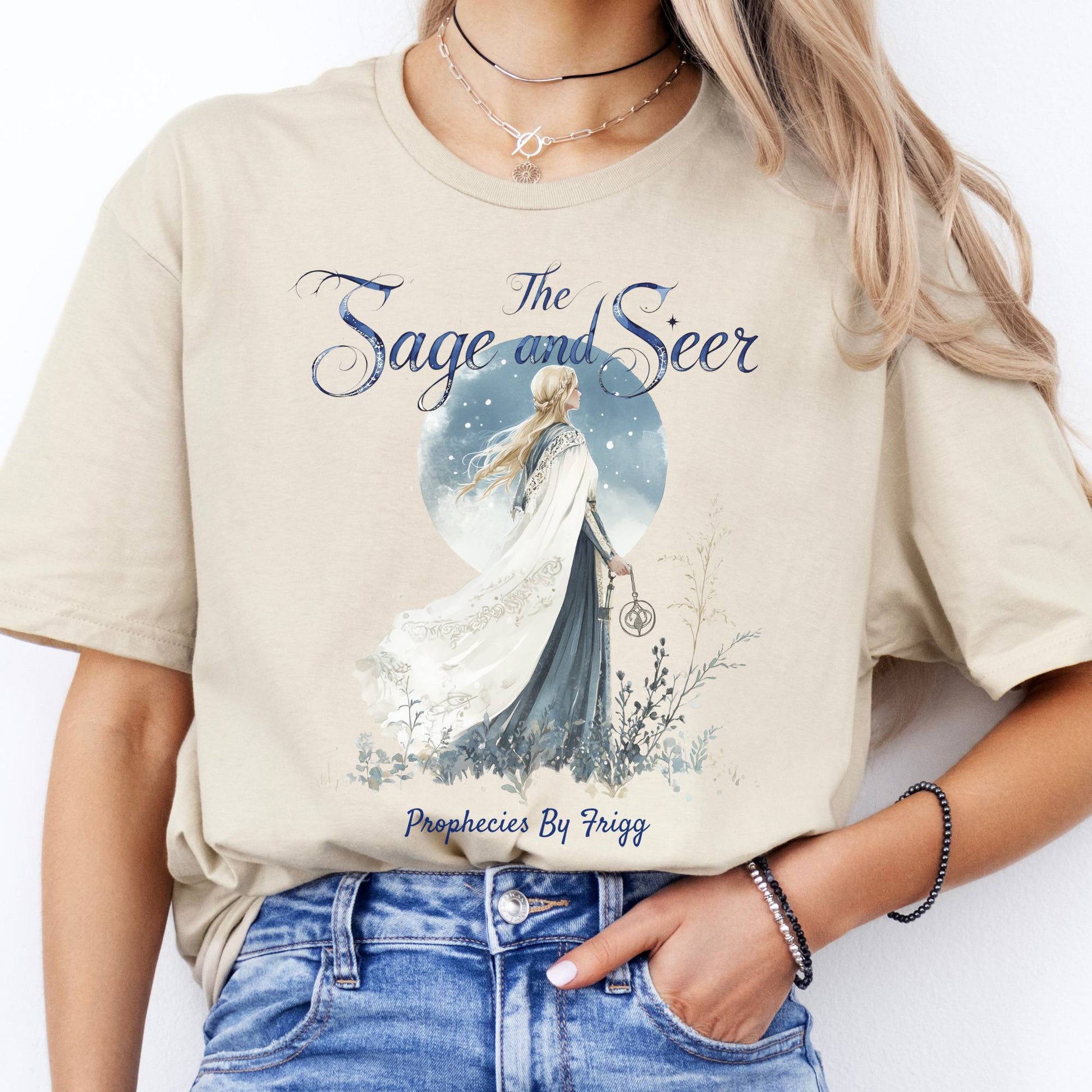 T-Shirt The Sage and Seer Prophecies by Frigg Goddess T-Shirt The Mystic Eden