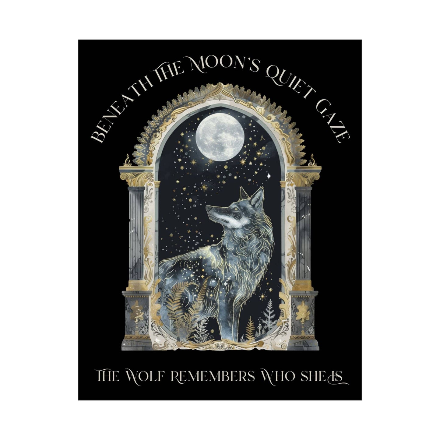 Poster 11″ x 14″ / Matte Design 278B - Art Print The Mystic Eden