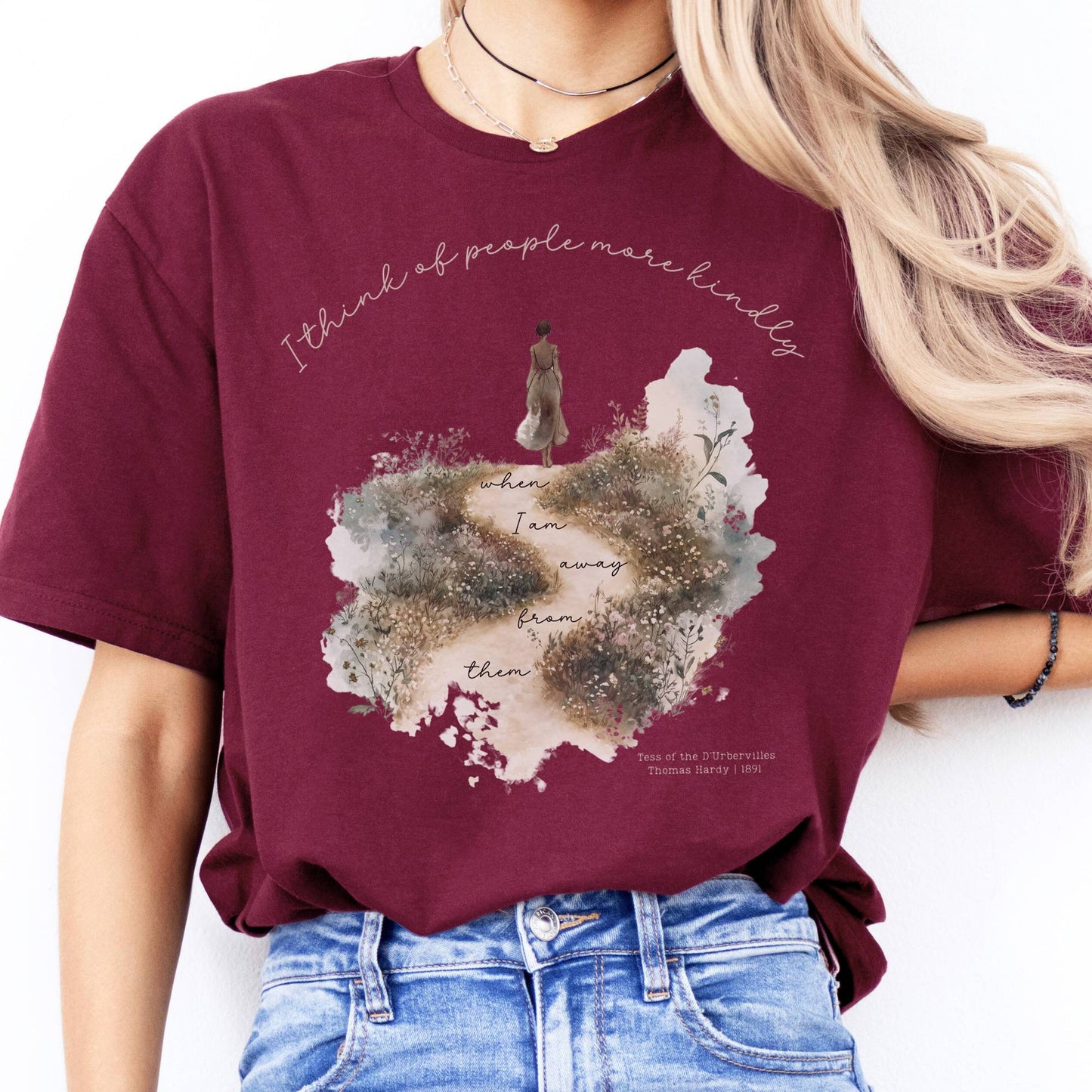 T-Shirt I Think Of People More Kindly Tess of the d'Urbervilles T-Shirt The Mystic Eden
