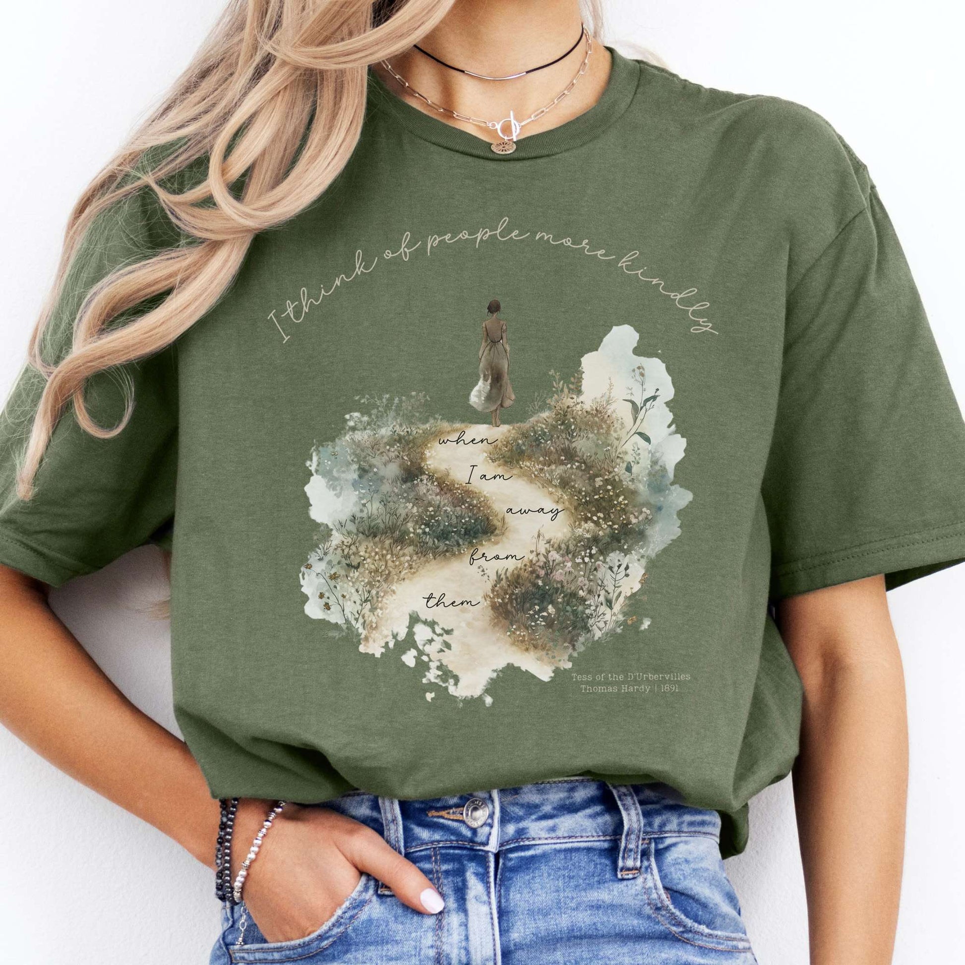 T-Shirt I Think Of People More Kindly Tess of the d'Urbervilles T-Shirt The Mystic Eden