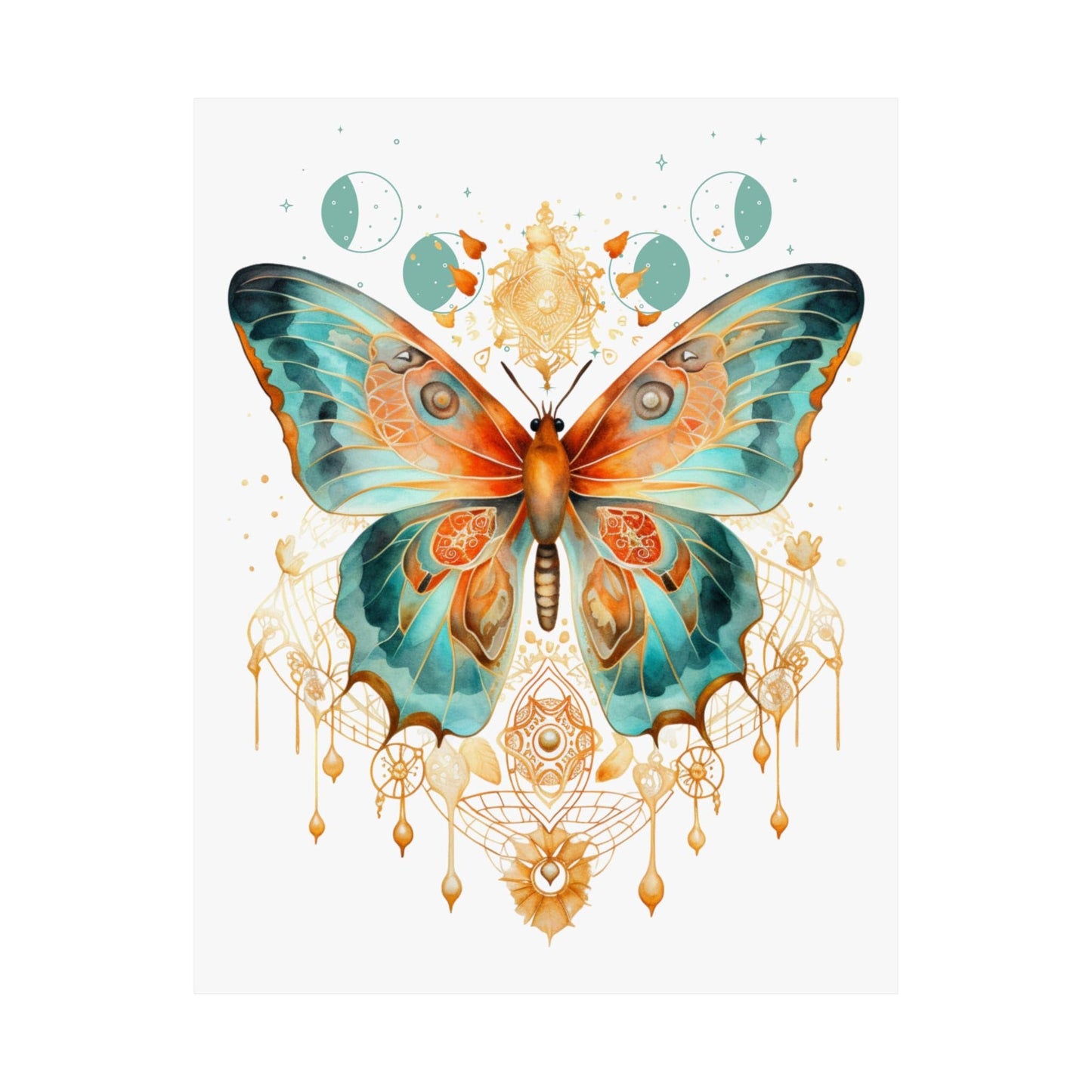 Art Prints 11″ x 14″ / Matte Design 46 - Art Print The Mystic Eden