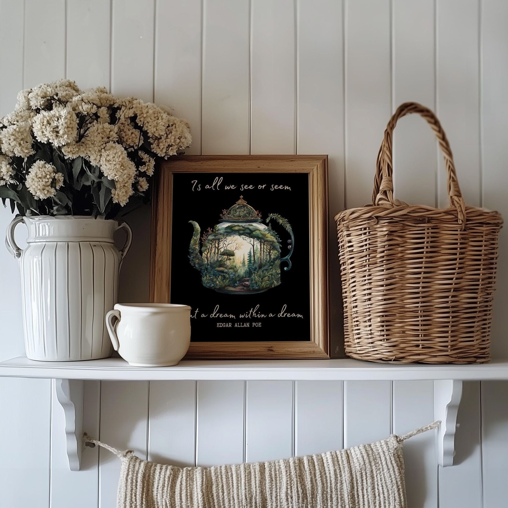 Poster 11″ x 14″ / Matte Design 35B - Art Print The Mystic Eden