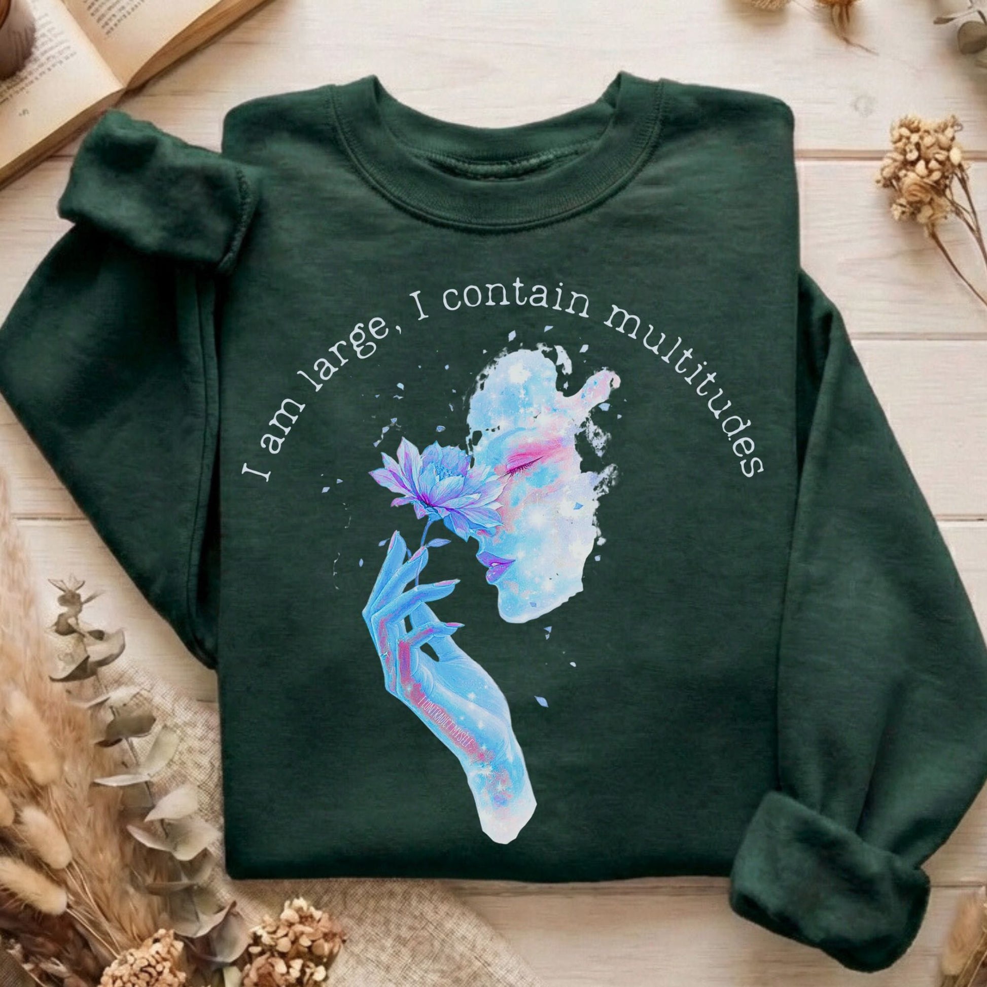 Sweatshirt Forest Green / S Design 251 Crewneck Sweatshirt The Mystic Eden