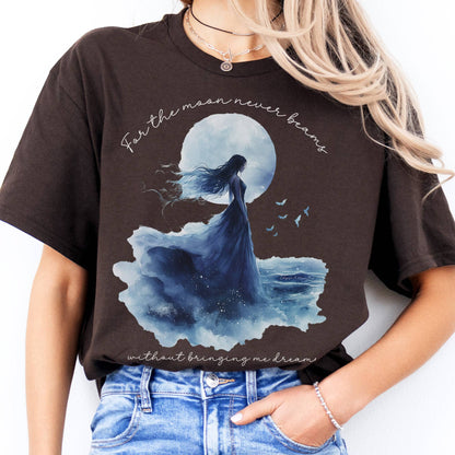 T-Shirts For The Moon Never Beams Annabel Lee Poe T-Shirt The Mystic Eden